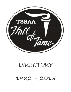 Hall of Fame Directory