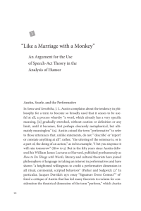 Like a Marriage with a Monkey - University of Pittsburgh Press