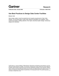 Use Best Practices to Design Data Center Facilities