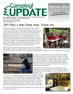 2014 February - The Lutheran Camping Corporation of Central