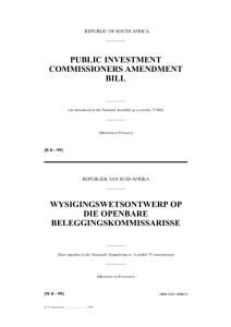 Public Investment Commissioners Amendment Bill [B8-99]