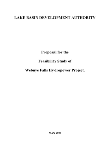 PROJECT PROPOSAL: Proposal for full feasibility study on