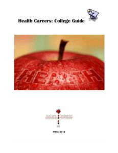 Health Careers: College Guide