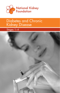 Diabetes and Chronic Kidney Disease