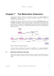 Chapter 7 The Motivation Extension