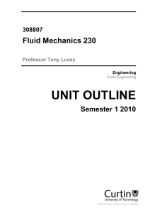 unit outline - Engineering