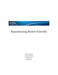 Repositioning Boston Scientific