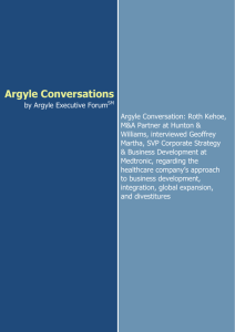 Argyle Conversation