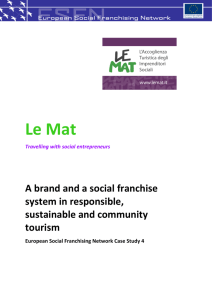 Le Mat - European Social Franchising Network