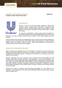 Unilever-Case-Study - Compassion in Food Business