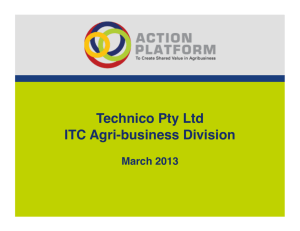 Technico Pty Ltd ITC Agri-business Division