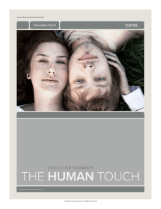 THE HUMAN TOUCH