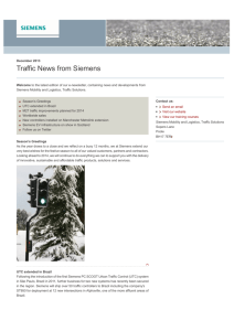 Traffic News from Siemens