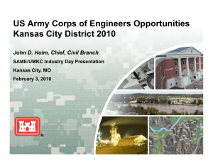 USACE Kansas City District - Society of American Military Engineers