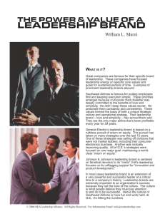 leadership brand