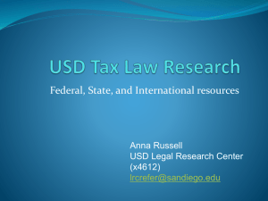 Federal, State, and International resources