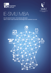 IE-SMU MBA