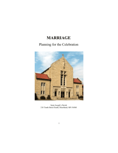 wedding booklet3 - Saint Joseph's Catholic Church