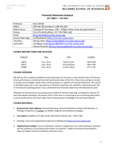 ACC 380K.7 - Financial Statement Analysis