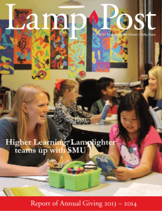 Higher Learning: Lamplighter teams up with SMU