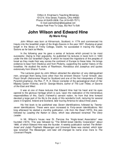John Wilson and Edward Hine