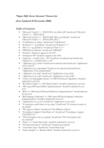 “Super SQL Server Systems” Errata List (Last Updated 18 November