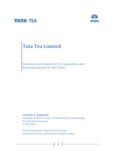 Tata Tea Limited
