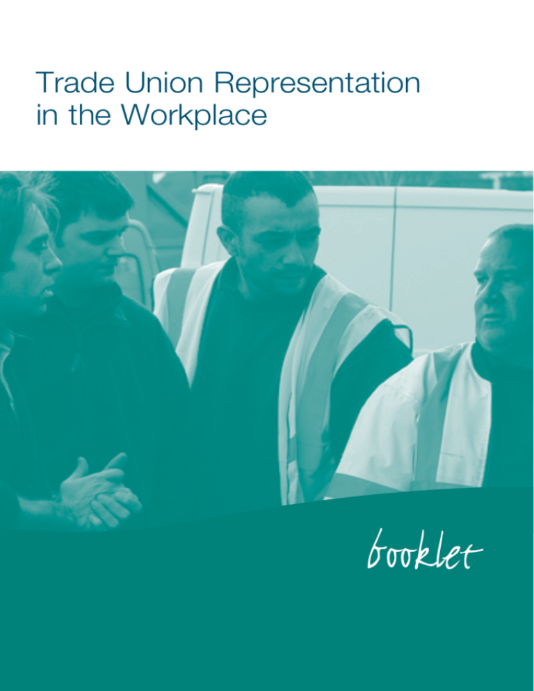 what is union representation in the workplace