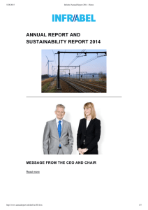 Print - Infrabel Annual Report 2014