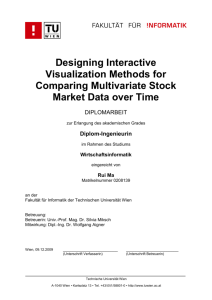 Designing Interactive Visualization Methods for Comparing