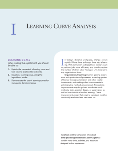 learning curve analysis