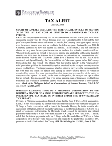 tax alert - Baniqued & Baniqued