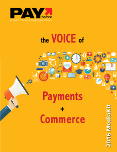 the VOICE of Payments Commerce