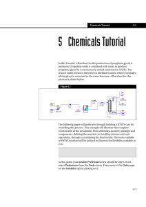 5 Chemicals Tutorial