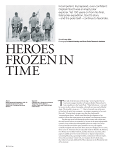 Heroes frozen in time