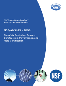NSF/ANSI 49 - 2008 - NSF International