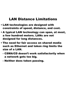 LAN Distance Limitations