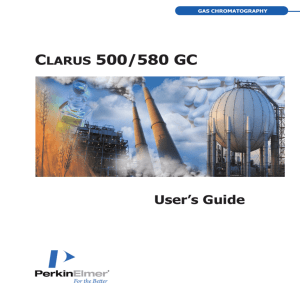 Clarus 500/580 GC User's Guide