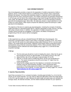 GC - Truman Chemistry Lab Page