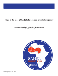 Niger in the face of the Sahelo