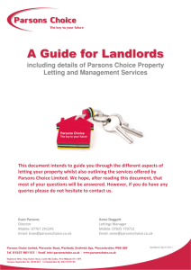 A Guide for Landlords