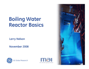 Boiling Water Reactor Basics