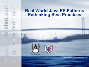 Real World Java EE Patterns