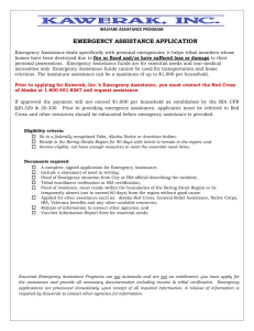 emergency assistance application