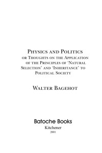 Physics and Politics - Socserv2.mcmaster.ca