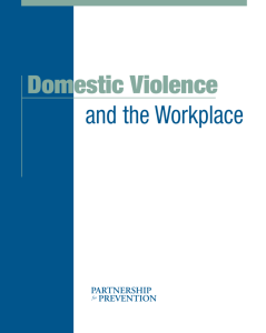 Domestic Violence In The Workplace