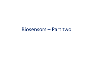 Biosensors – Part two - Linköping University
