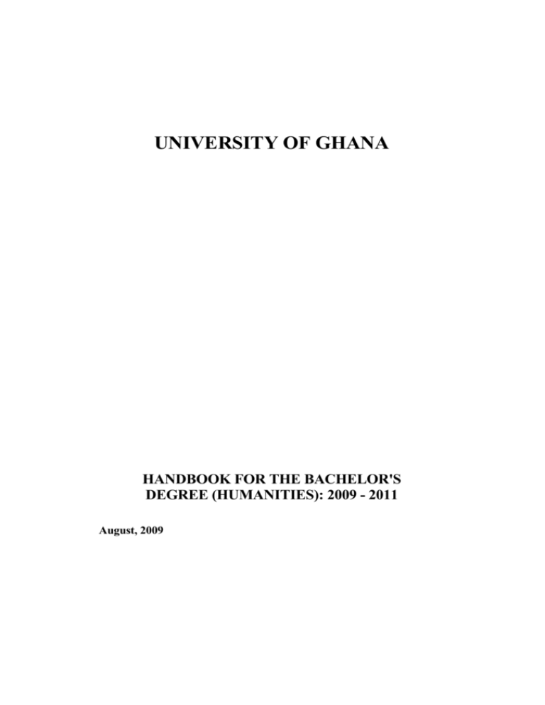 UNIVERSITY OF GHANA