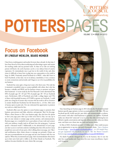 Focus on Facebook - Ceramic Arts Daily