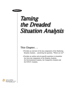 Taming the Dreaded Situation Analysis